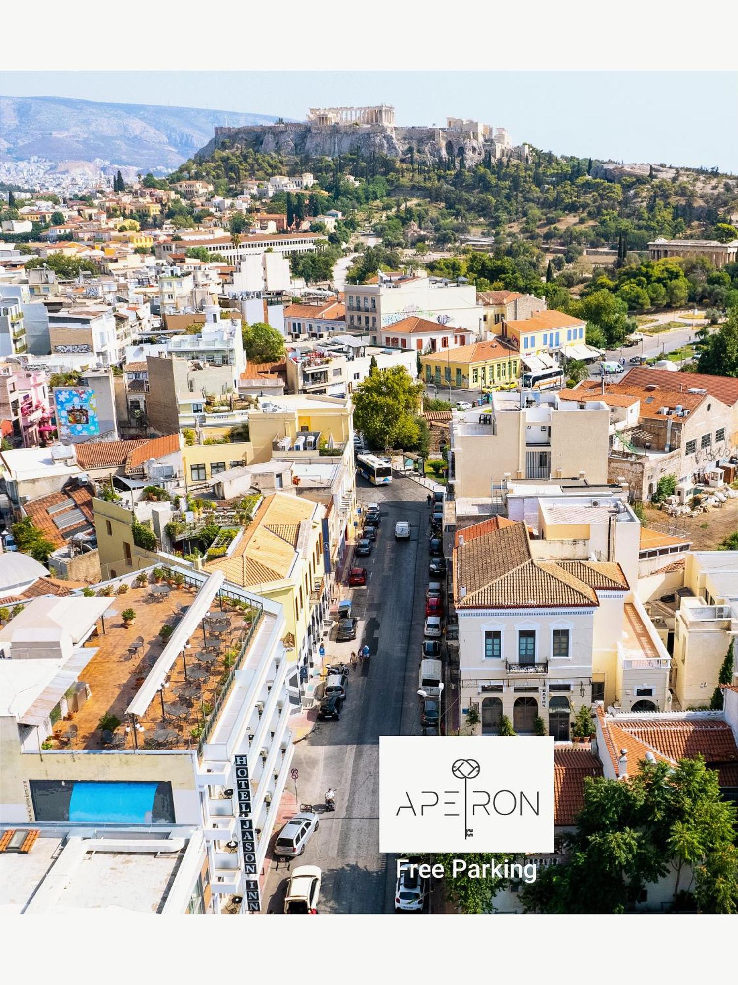 Apeiron Acropolis Suites Atina Dış mekan fotoğraf
